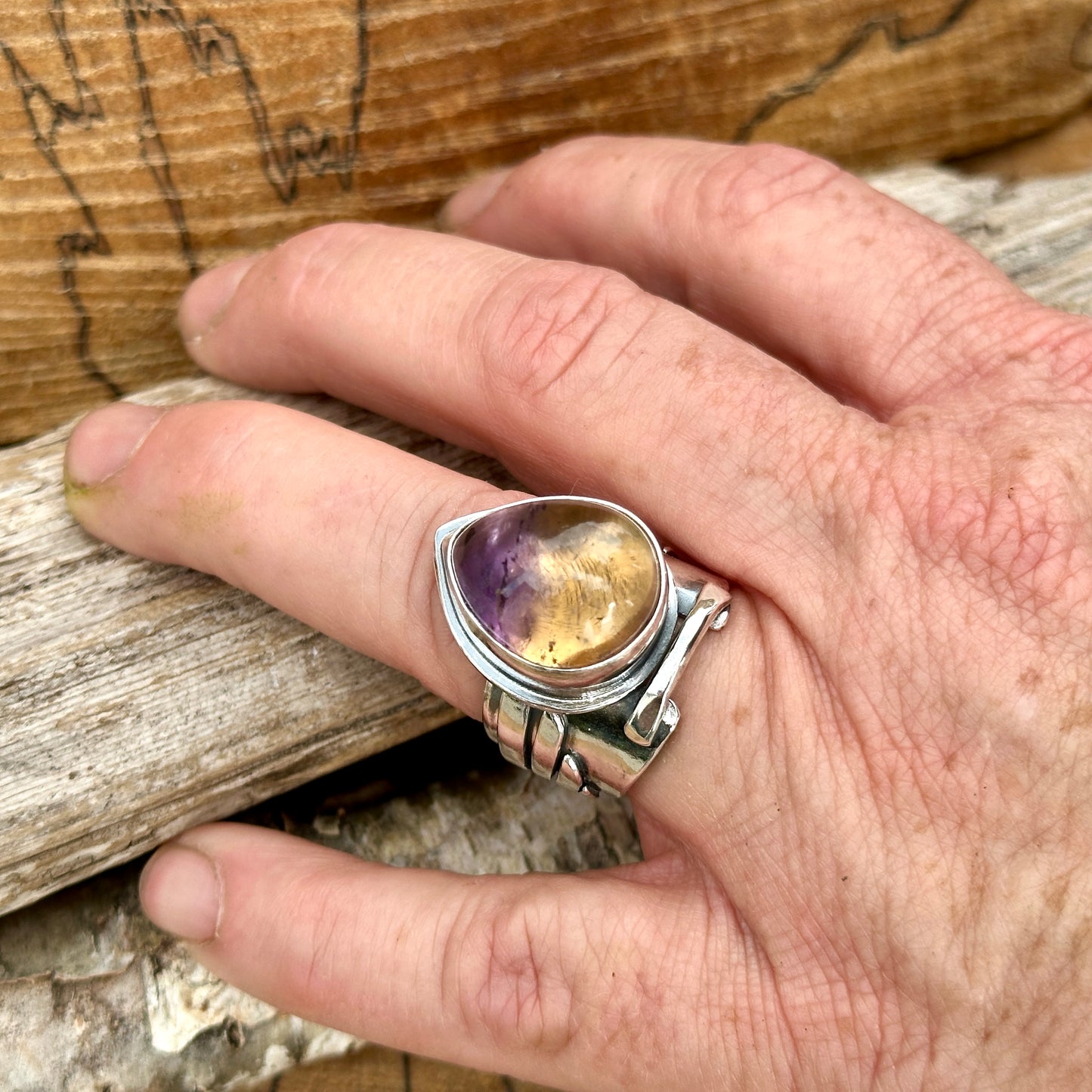 Ametrine Ring