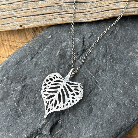 Handmade one of a kind sterling silver necklace