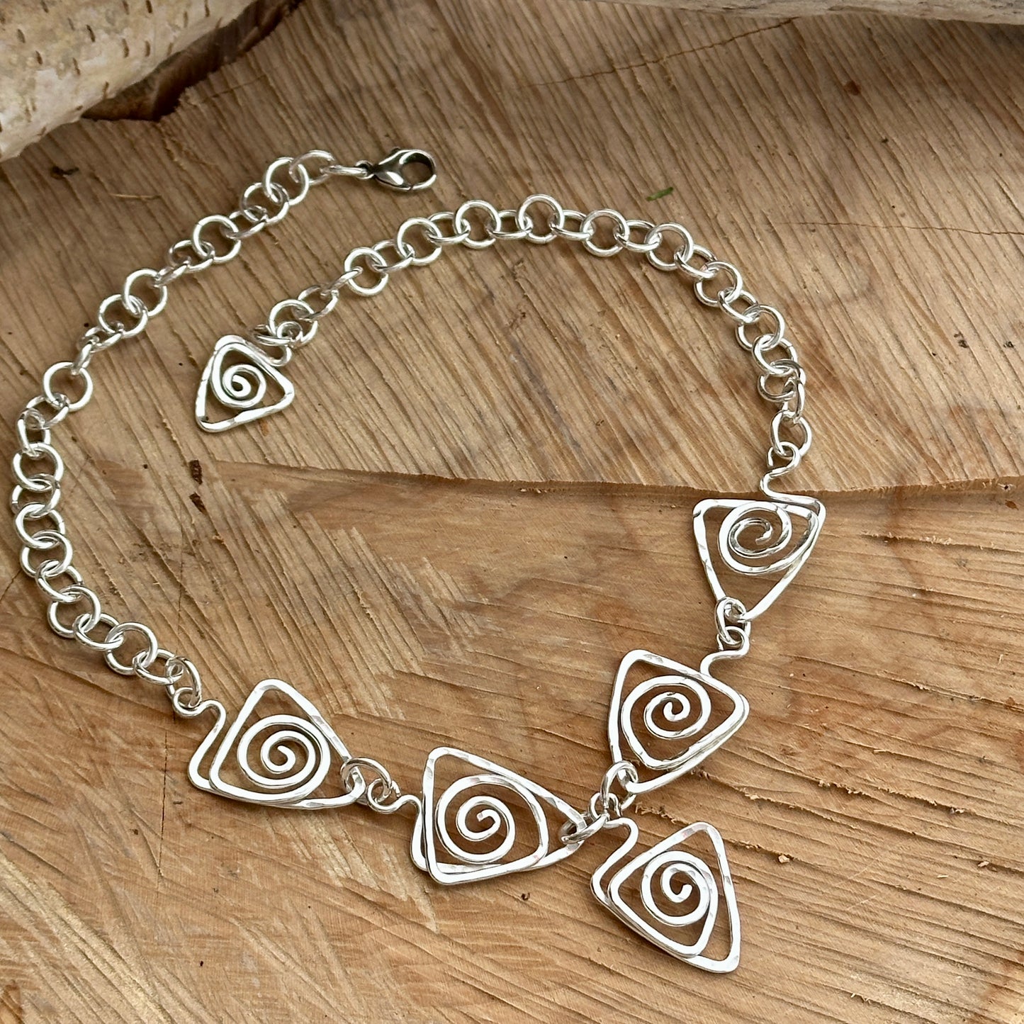 Silver Mountain Necklace