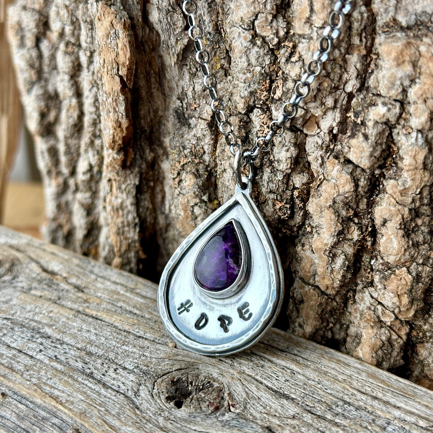 Hope Sugalite Necklace