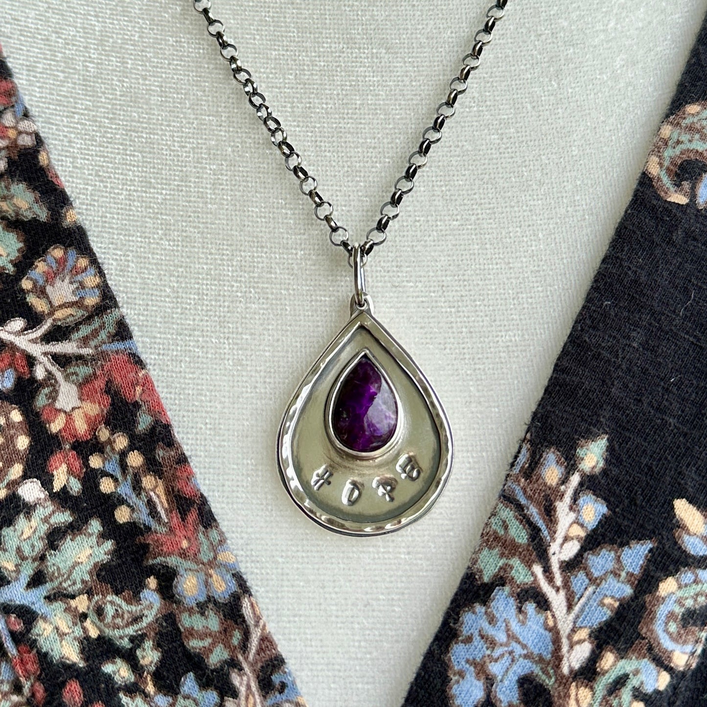 Hope Sugalite Necklace