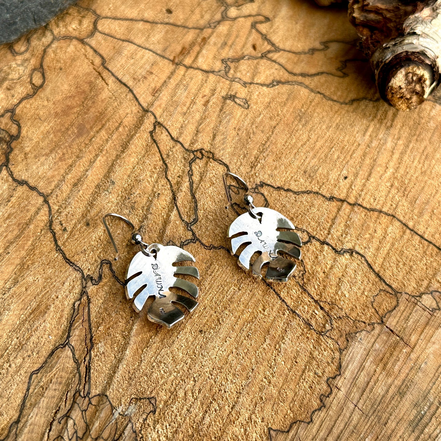 Monstera Earrings