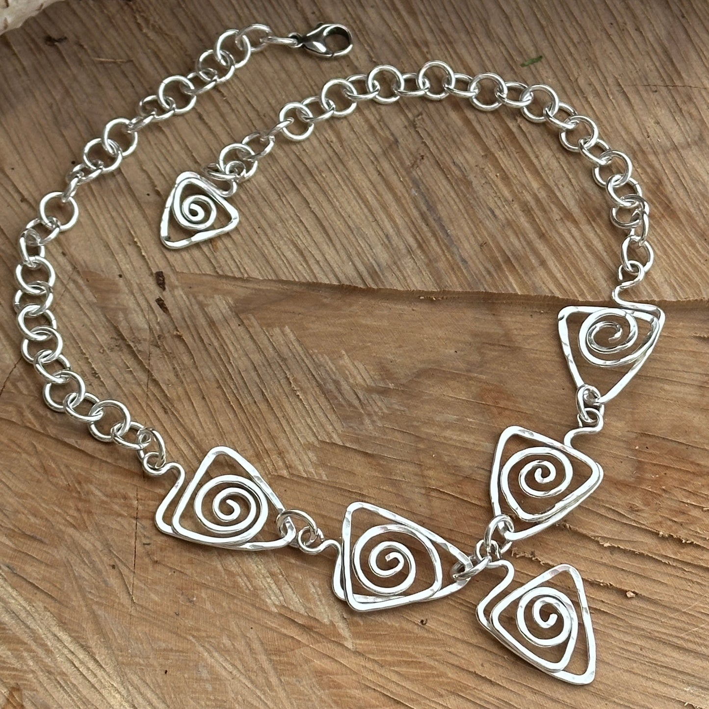 Silver Mountain Necklace