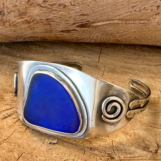 Ocean Blue Bracelet Cuff