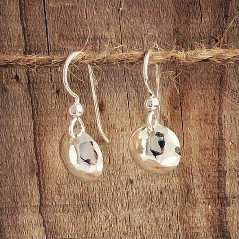 one of a kind sterling silver earrings