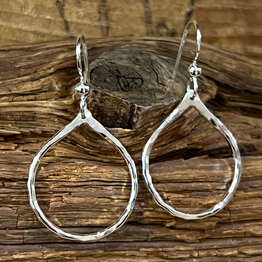 one of a kind sterling silver earrings