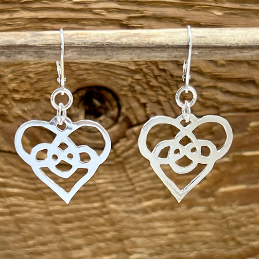 Celtic Heart Earrings