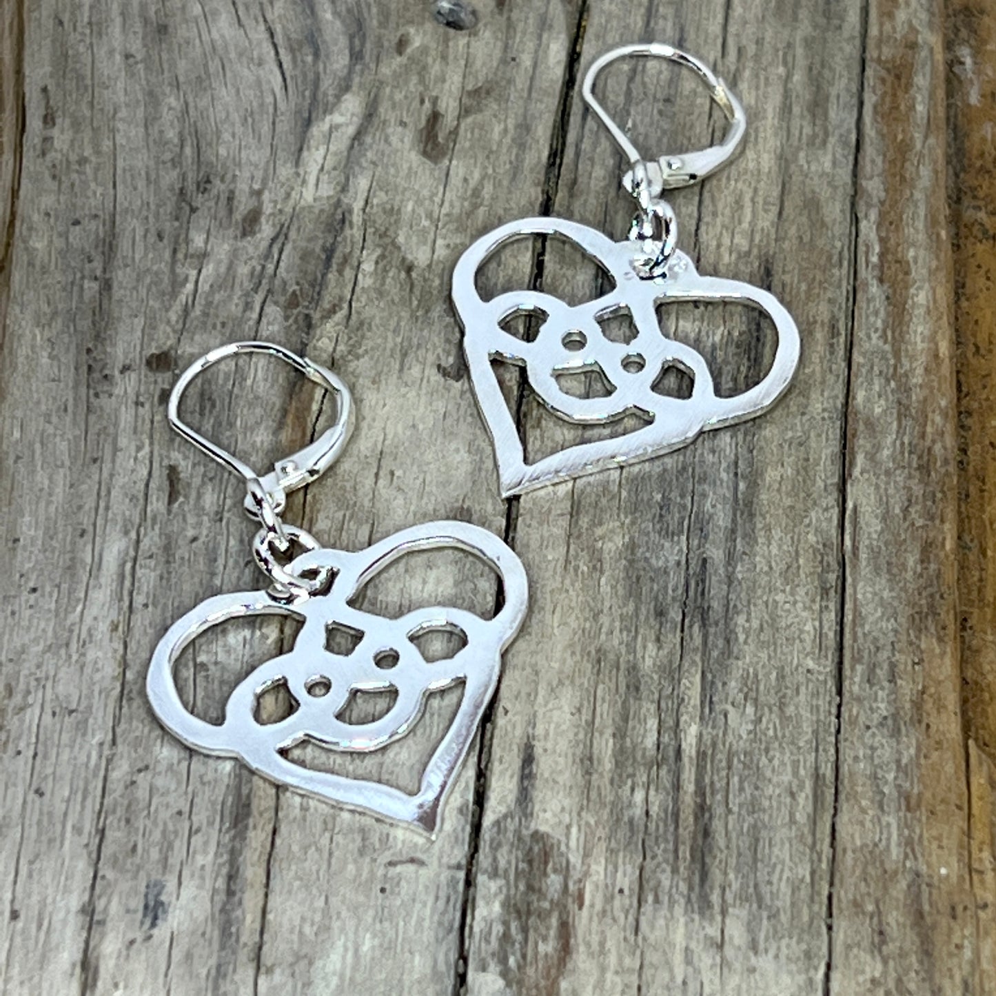 Celtic Heart Earrings