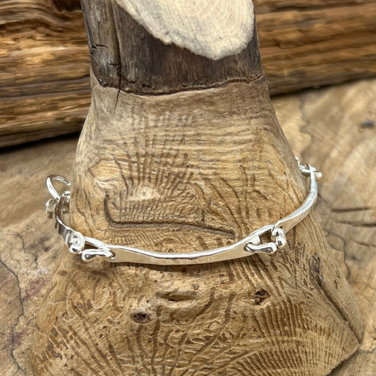 Hammered Toggle Bracelet