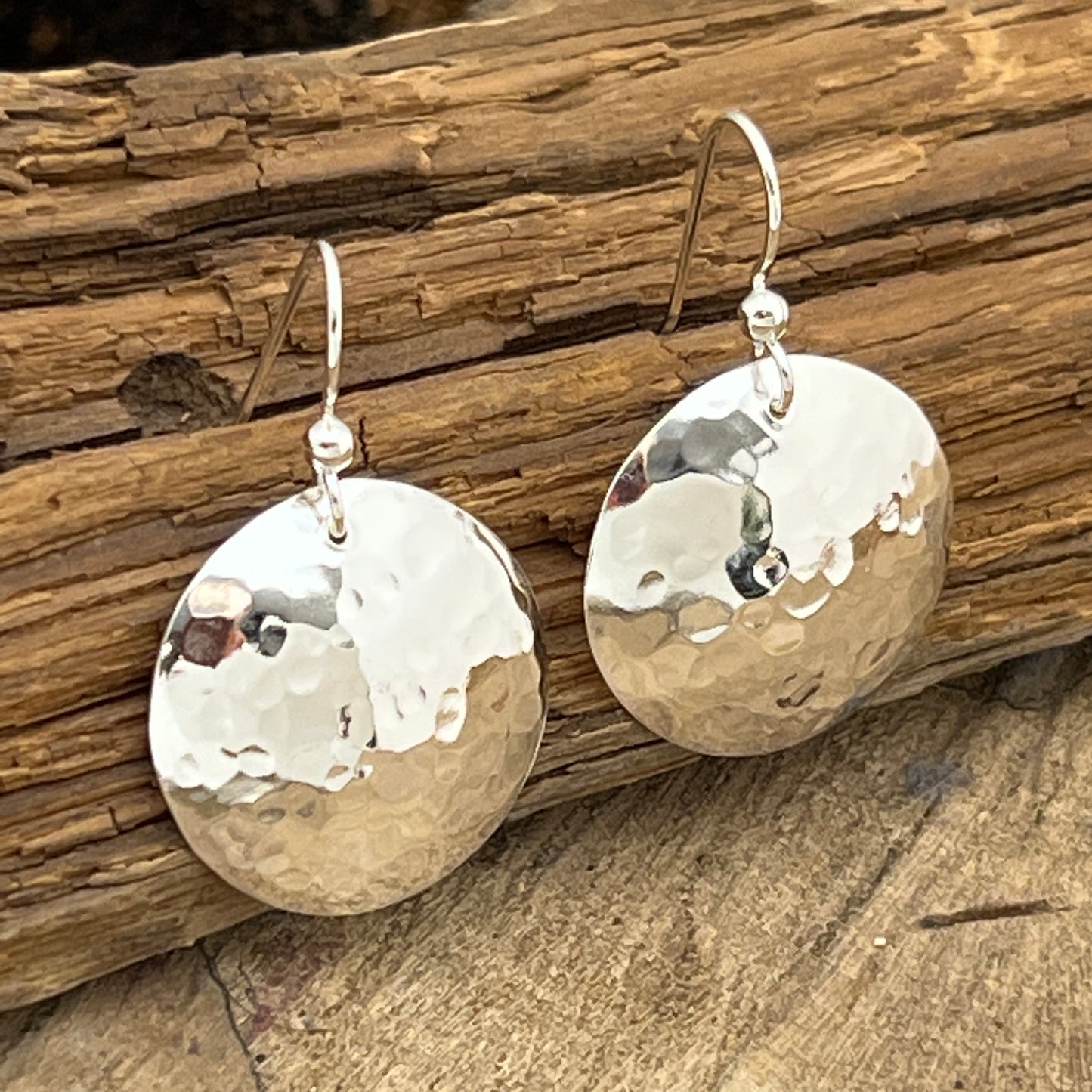 one of a kind sterling silver earrings